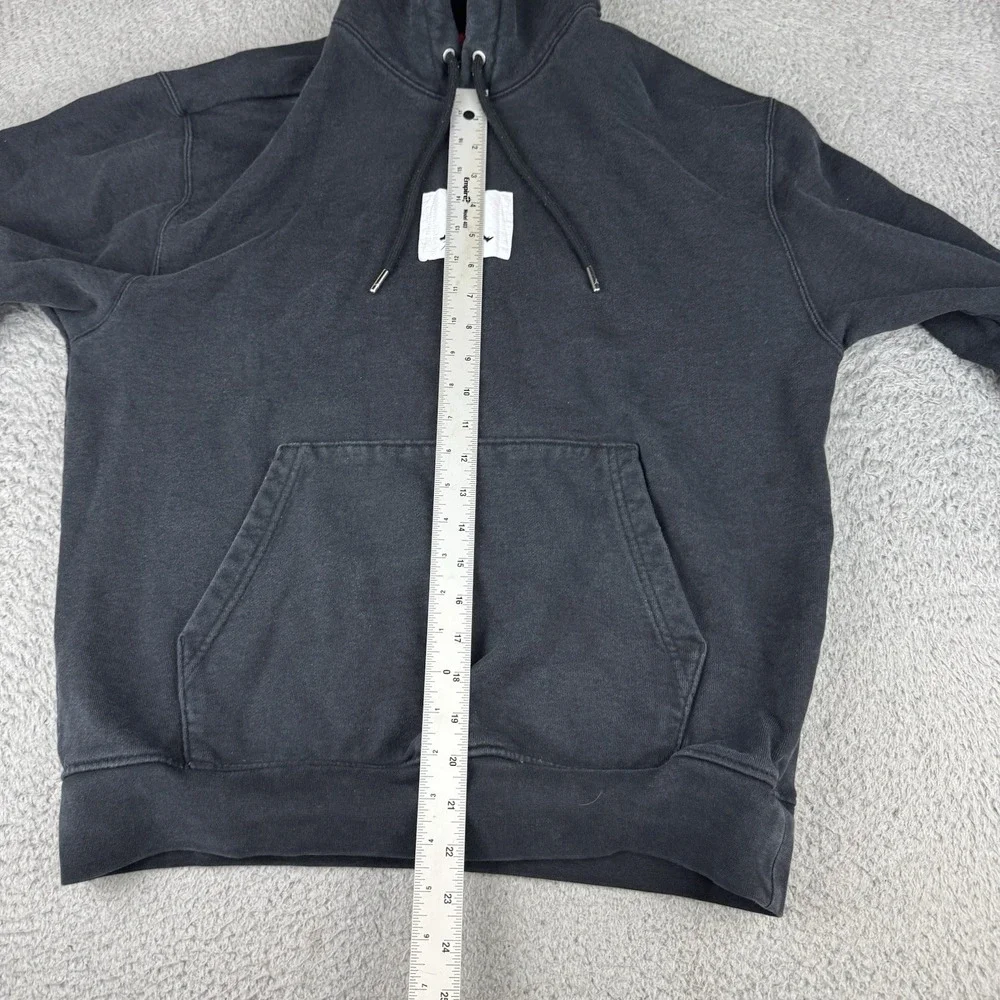 Jordan Hoodie Mens Medium Black Flight Patch‎ Pullover Sweatshirt Heavy Jumpman